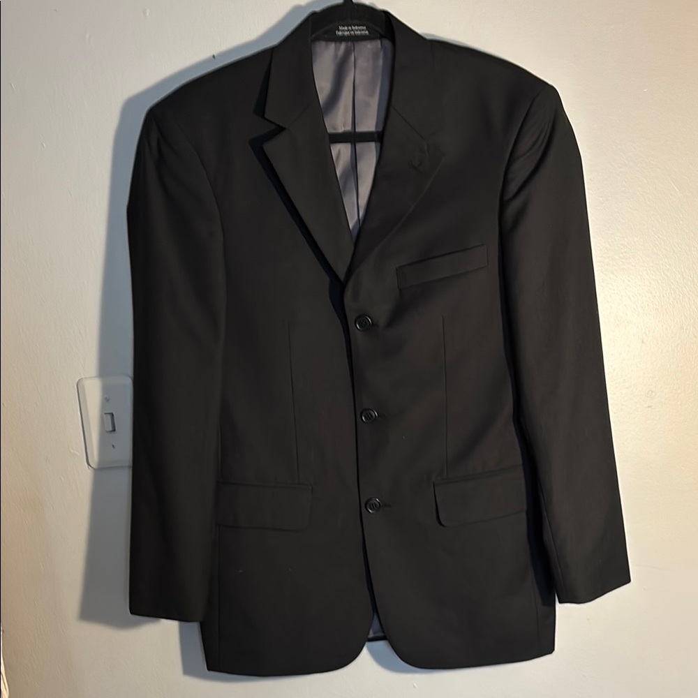 MOORE’S Men's Black SUIT JACKET 36Short